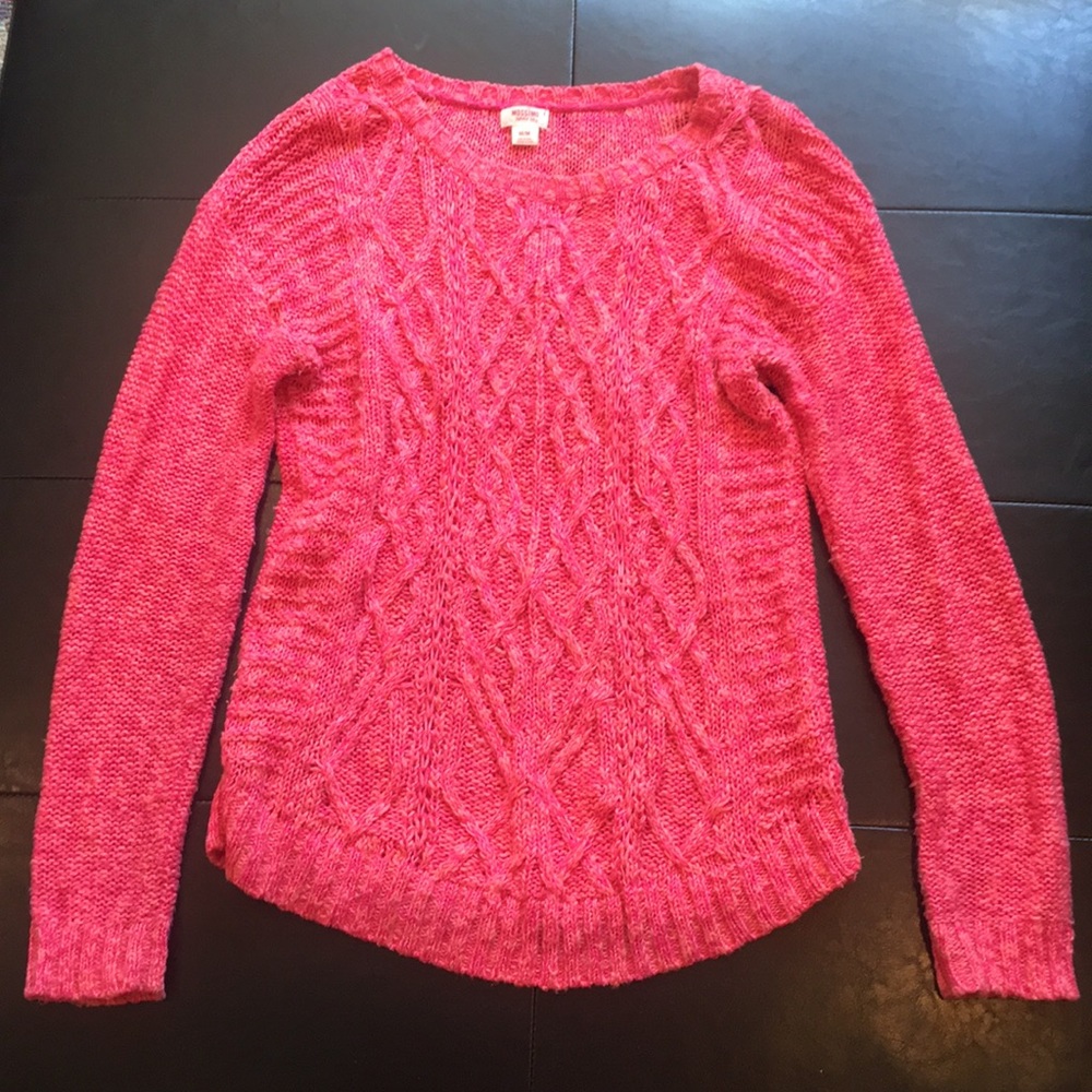 Knit Pink Sweater